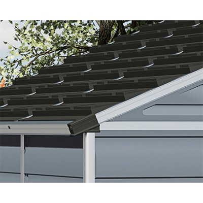 Palram Skylight 8x8 Záhradný domček z polykarbonátu šedý