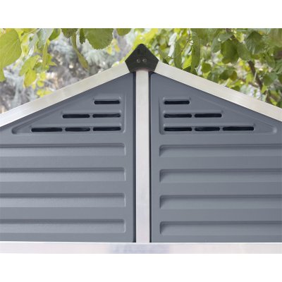 Palram Skylight 8x8 Záhradný domček z polykarbonátu šedý