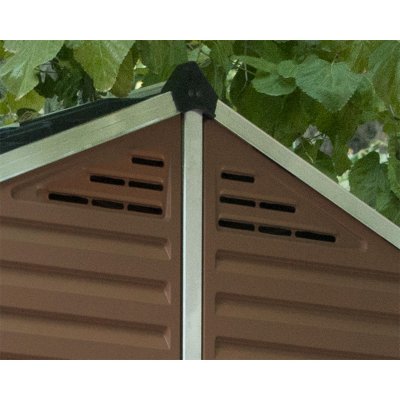 Palram Skylight 8x8 Záhradný domček hnedý