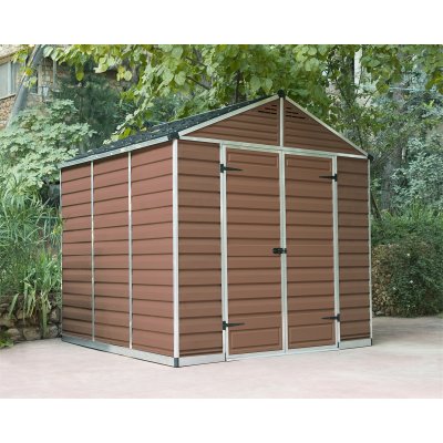Palram Skylight 8x8 Záhradný domček hnedý