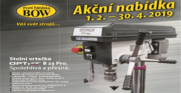 Akčná ponuka na stroje BOW!