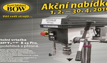 Akčná ponuka na stroje BOW!