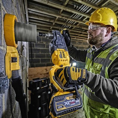 DeWALT DCD470N Aku uhlová vŕtačka 54 V XR FLEXVOLT