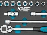 HAZET Sada nástrčných kľúčov 163-191/18 ∙ 1/2" ∙ 18 ks
