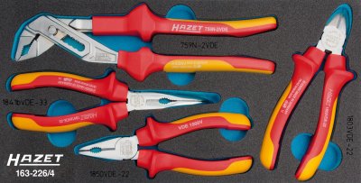 HAZET Sada klieští VDE 163-226/4 ∙ 4 ks