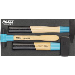 HAZET Sada kladív 163-464/3 ∙ 3 ks