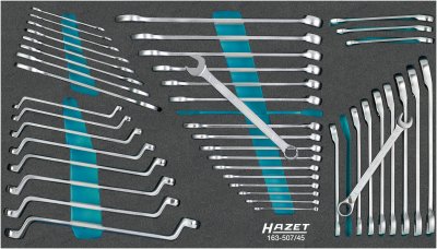 HAZET Sada šróbovacích kľúčov 163-507/45 ∙ 45 ks