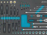 HAZET Sada nástrčných hlavíc TORX® 163-53/75 ∙ 75 ks