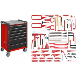 HAZET Dielenský vozík Asistent 179NX-7/65ALU ∙ 65 ks