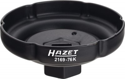 HAZET Kľúč na olejové filtre 2169-76K ∙ 1/2"