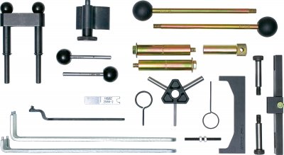 HAZET Náradie pre nastavovanie motorov AUDI, VW, SEAT, ŠKODA 2588/19 ∙ 19 ks