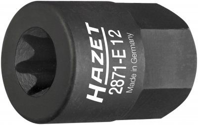 HAZET Nástrčná hlavica TORX® pre turbokompresor/ koleno 2871-E12