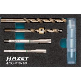 HAZET Sada pre opravu žeraviacich sviečok 4760-M10X1/9 ∙ 9 ks