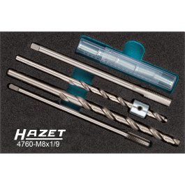 HAZET Sada pre opravu žeraviacich sviečok 4760-M8X1/9 ∙ 9 ks