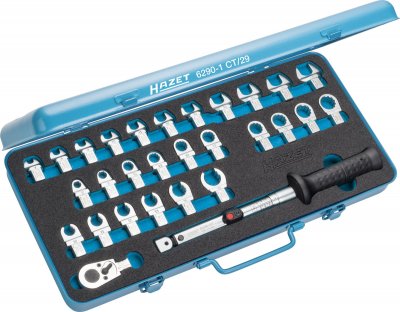 HAZET Sada momentového náradia 6290-1CT/29 ∙ 9 x 12 mm ∙ 29 ks