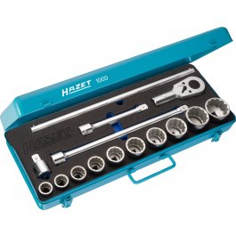HAZET Sada nástrčných hlavíc 1000Z ∙ 3/4" ∙ 15 ks