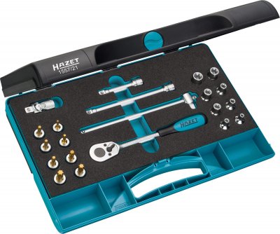 HAZET Sada nástrčných hlavíc TORX® 1557/21 ∙ 21 ks