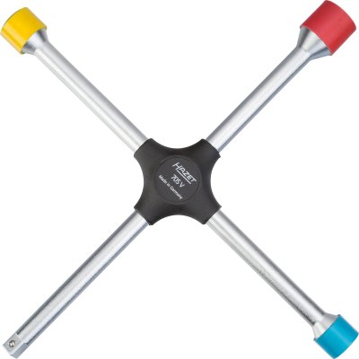 HAZET Krížový kľúč 705V ∙ 17 x 19 x 21 x vonk. štvorhran 1/2"