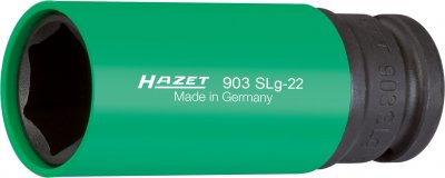 HAZET Nástrčná hlavica pre rázový a strojový uťahovač (6-hran) 903SLG-22 ∙ 1/2" ∙ 22