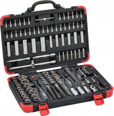 VIGOR Sada nástrčných kľúčov V2461N ∙ 1/4", 3/8", 1/2" ∙ 172 ks