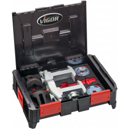VIGOR Multibox V4700-L s univerzálnou sadou pre demontáž/ montáž kompaktných ložísk kolies V4680 ∙ 15 ks