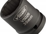 VIGOR Nástrčná hlava pre rázový a strojový uťahovač V5026 ∙ 3/4" ∙ dvojitý šesťhranný profil ∙ 30 ∙ 50 mm