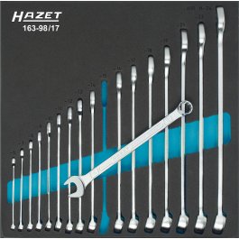 HAZET Sada očkoplochých kľúčov 163-98/17 ∙ 17 ks