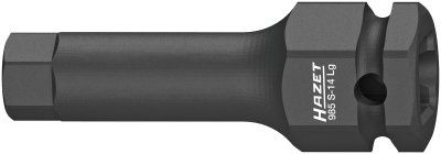 HAZET Nástrčná hlavica pre rázový a strojový uťahovač 985S-14LG ∙ 1/2" ∙ 14