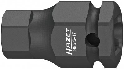 HAZET Nástrčná hlavica pre rázový a strojový uťahovač 985S-17 ∙ 1/2" ∙17