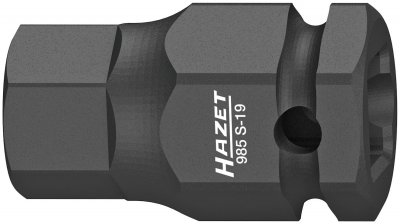 HAZET Nástrčná hlavica pre rázový a strojový uťahovač 985S-19 ∙ 1/2" ∙ 19