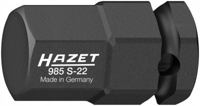HAZET Nástrčná hlavica pre rázový a strojový uťahovač 985S-22 ∙ 1/2" ∙ 22