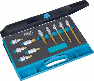 HAZET Sada nástrčných hlavíc 990/10 ∙ 1/2" ∙ 10 ks