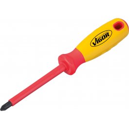 VIGOR Krížový skrutkovač VDE V2064 ∙ PH 2 ∙ 206 mm