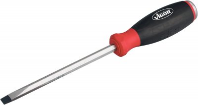 VIGOR Plochý skrutkovač s úderovou hlavou V5043 ∙ 1,6 x 10 ∙ 297 mm