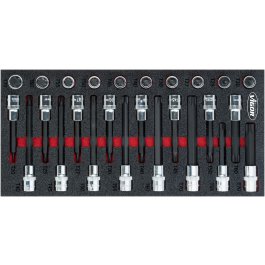 VIGOR Sortiment nástrčných hlavíc TORX® V5095 ∙ 26 ks