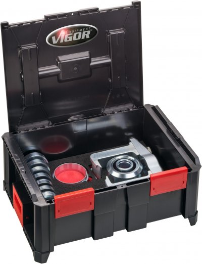 VIGOR Multibox V4700-XL s univerzálnou sadou náradia pre demontáž nábojov kolies V5128 ∙ 23 ks