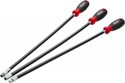 VIGOR Sada skrutkovačov, extra dlhých, flexibilných V5485N ∙ 500 mm ∙ 18 ks