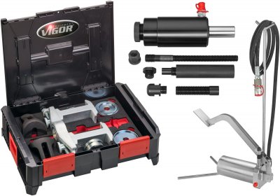 VIGOR Základná sada hydraulické kompaktné kolesové ložisko V5554 ∙ 28 ks