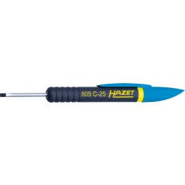 HAZET Skrutkovač so svorkou 805C-25 ∙ Plochý ∙ 130 mm