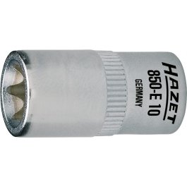 HAZET Nástrčná hlavica TORX® 850-E10 ∙ 1/4" ∙ E10