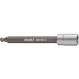 HAZET Nástrčná hlavica s guľovou hlavou pre snímač otáčok 8501KK-4 ∙ 1/4" ∙ 4