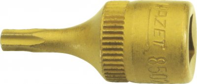 HAZET Nástrčná hlavica TORX® 8502-T30 ∙ 1/4" ∙ T30