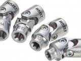 HAZET Sada nástrčných hlavíc TORX® 880G-E/4 ∙ 3/8" ∙ 4 ks