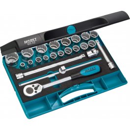 HAZET Sada nástrčných hlavíc 900AZ ∙ 1/2" ∙ 23 ks