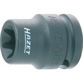 HAZET Nástrčná hlavica pre rázový a strojový uťahovač TORX® 900S-E10 ∙ 1/2" ∙ E10