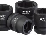 HAZET Sada nástrčných kľúčov pre rázový a strojový uťahovač 900SK/4 ∙ 1/2" ∙ 4 ks