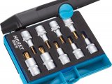 HAZET Sada nástrčných hlavíc TORX® 992/9 ∙ 1/2" ∙ 9 ks