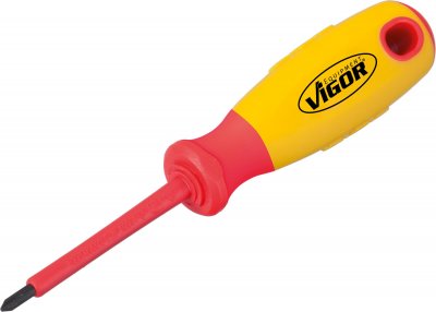VIGOR Krížový skrutkovač VDE V2062 ∙ PH 0 ∙ 141 mm