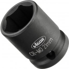 VIGOR Nástrčná hlavica pre rázový a strojový uťahovač, krátka V5550S-11 ∙ 1/2" ∙ 11