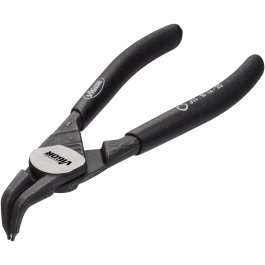 VIGOR Kliešte pre poistné krúžky, zahnuté/ otvor V4428 ∙ 140 mm
